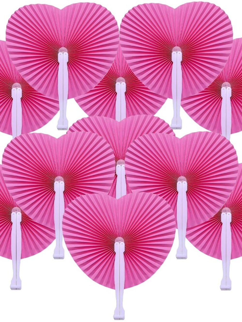 20 Pieces Paper Fans